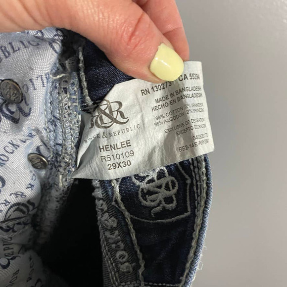 rock & Republic Henlee Jeans Size 29 - Picture 5 of 6
